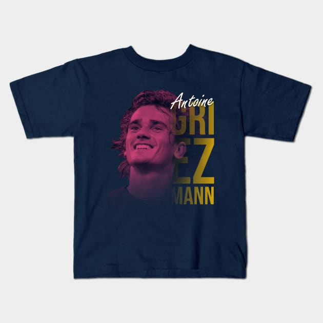 Griezmann The Le Petit Diable Kids T-Shirt by pentaShop